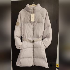 Gray Puffer Coat Fabletics Sz 2X New